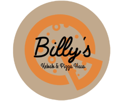 Billy‘s Kebab & Pizza Haus logo.